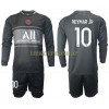 Original Trikotsatz Paris Saint-Germain Neymar JR 10 Ausweichtrikot 2021-22 Langarm Für Kinder